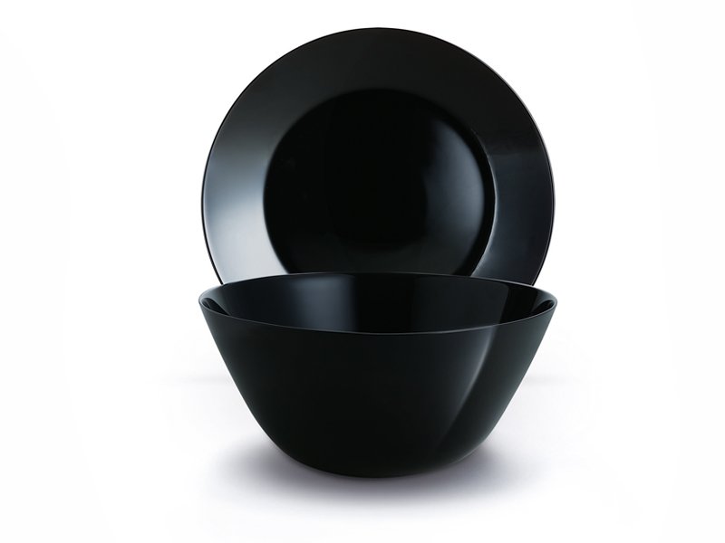 LUMINARC ZELIE BLACK SET 19/1