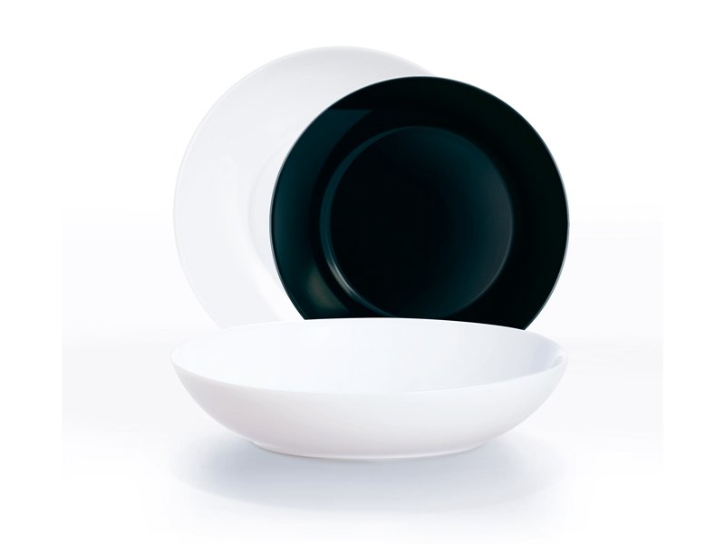 LUMINARC APY BLACK I  WHITE 18/1